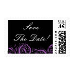 violet-ornament, SaveThe Date! stamp