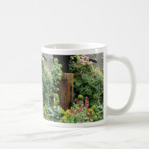 Violet Outhouse With Euphorbia Characias Wulfenii Mug