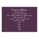 Violet Petals Mandala - Business Card business cards