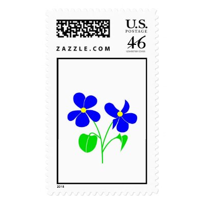 Violet Postage by lonvig