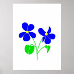 Violet Print