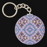 Violet Quilt Keychains