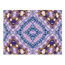 Violet Quilt Postcard