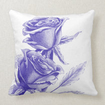 Violet Rose pillow