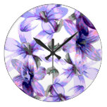 Violet Smiles wall clocks
