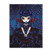 "Violet Sometimes" Postcard