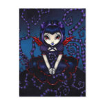 "Violet Sometimes" Postcard