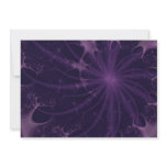 Violet Storm Custom Invites