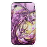 Violet Summer Abstrac iPhone 3G/3GS CaseMate Tough Tough iPhone 3 Cover