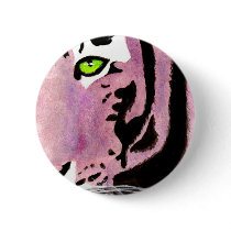 Violet Tiger Pin buttons by ladylindz Violet Tiger Pin buttons