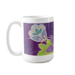 Violet Tulip Coffee Mug