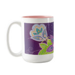 Violet Tulip Coffee Mug