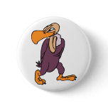 Violet Vulture Buttons