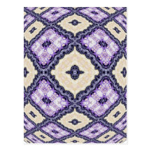 Violets and Cream Post Card