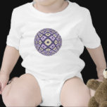 Violets and Cream Rompers