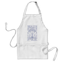 Violets Are Blue aprons by opheliasart Violets Are Blue aprons