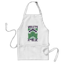 Violets Are Blue aprons by opheliasart Violets Are Blue aprons