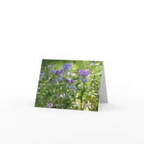 Violets Note Card