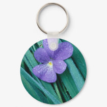 Violets R Blue keychains by Suzettas Violets R Blue keychains
