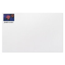 violets stationery