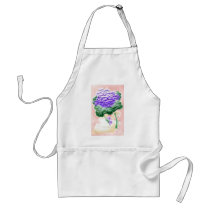 Violets Vintage Birthday Card from 1907 aprons by pinkalmond Violets Vintage Birthday Card from 1907 aprons