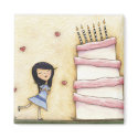 Violet's Wish magnet by gREEDings Violet's Wish magnet