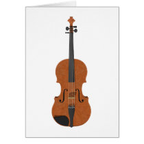 Violin: 3D Model: Cards