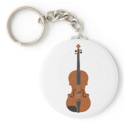 Violin: 3D Model: keychains