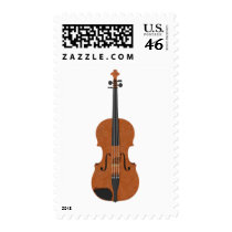 Violin: 3D Model: Stamp