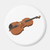 Violin: 3D Model: Refrigerator Magnets