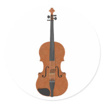Violin: 3D Model: Stickers