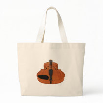 Violin 3D Model: Traditional Wood Finish Bag