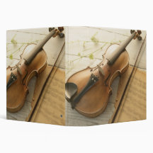 Violin and Sheet Music Binders