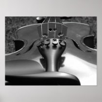 Violin B&W Posters