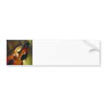 Violin & Bow Close-Up 2 Bumper Stickers