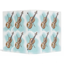 Violin Clouds Notebook binders