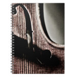 Violin F-Hole Notebook