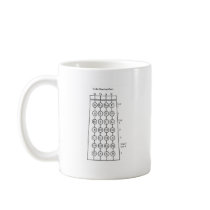 Violin Fingering Chart Coffee Mug