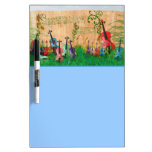 Violin Garden Dry Erase Board