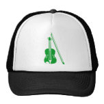 Violin - Grass Green Trucker Hats