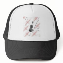 violin mesh hats