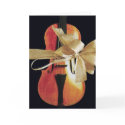 Violin Holiday Card