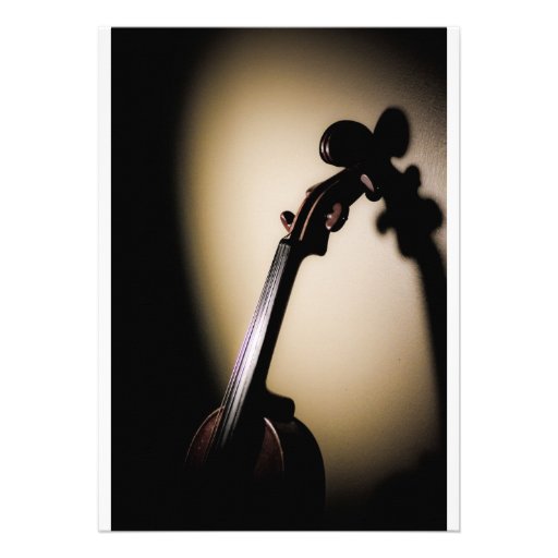 Violin Invitation Recital Notice