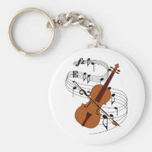 Violin Key Chain