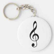 violin key music keychains