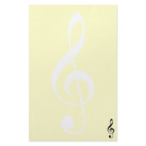 violin key stationery