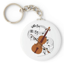 Violin Key Chain