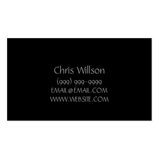 Violin Lessons, Music, Instruments Business Card (back side)