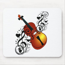 Violin,Lover at Heart_ Mouse Pad
