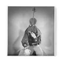 Violin Man Magnet